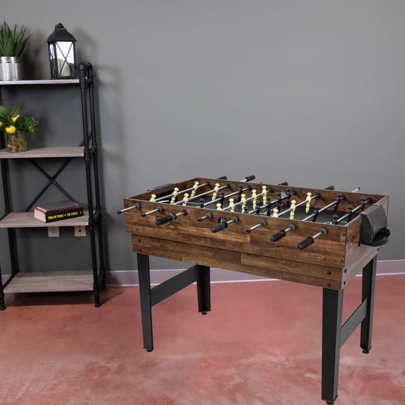Sunnydaze 10-in-1 Multi-Game Table, Dark Wood Look