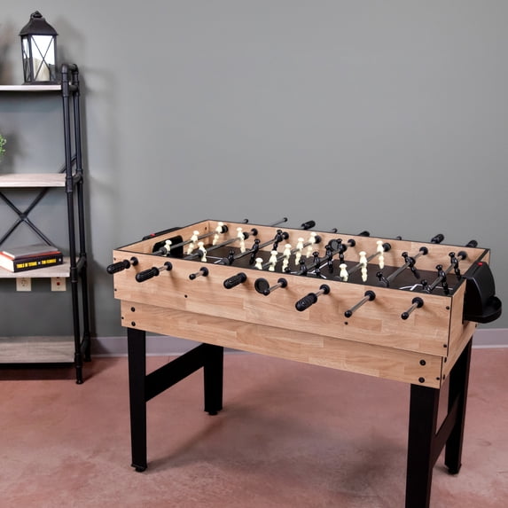 Sunnydaze 10-in-1 Multi-Game Table, Light Wood Look
