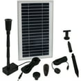 thumbnail image 1 of Sunnydaze 105 GPH Solar Pump for Outdoor Fountains with Battery Pack and 55" Lift, 1 of 5