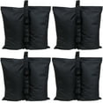 thumbnail image 1 of Sunnydaze 13 lb Black Outdoor Sandbag Canopy Weights - 4 Count, 1 of 6