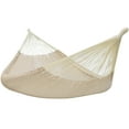 thumbnail image 1 of Sunnydaze 2-Person Cotton and Nylon Mayan Family Hammock, 625 lb Capacity - Natural, 1 of 13