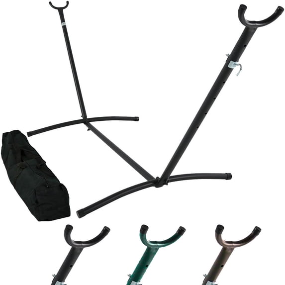Sunnydaze Brazilian Hammock Stand, 9 Foot Long - Multiple Colors Available