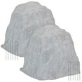 thumbnail image 1 of Sunnydaze 21.5" Gray Polyresin Faux Landscape Rock Cover with Metal Stakes, Set of 2, 1 of 18