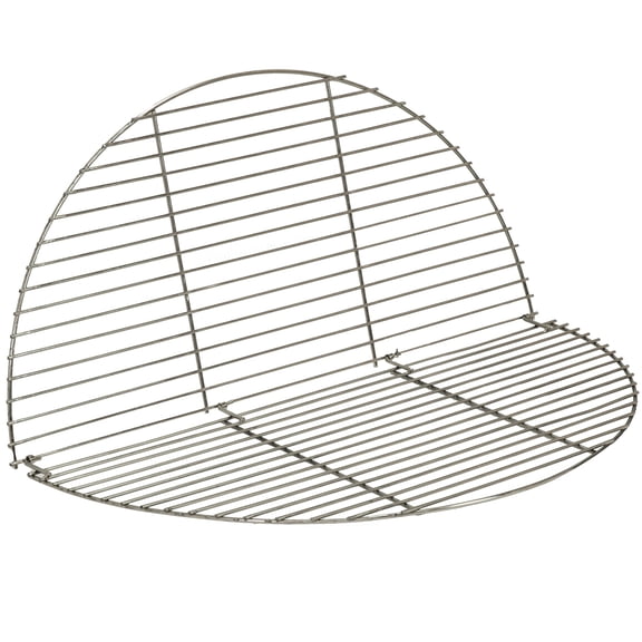 Sunnydaze 30" Round Foldable Stainless Steel Fire Pit Cooking Grate
