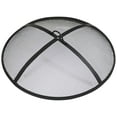 thumbnail image 1 of Sunnydaze 30" Round Steel Mesh Fire Pit Spark Screen with Handle, 1 of 11