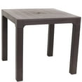 thumbnail image 1 of Sunnydaze 31.25" Square Dining Table, Brown, 1 of 7