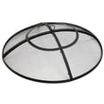 thumbnail image 1 of Sunnydaze 36" Black Mesh-Screen Steel Spark Screen, 1 of 13