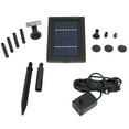 thumbnail image 1 of Sunnydaze 40 GPH Solar Pump for Outdoor Fountains with 5 Spray Heads and 24" Lift, 1 of 2