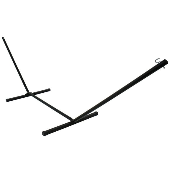 Sunnydaze 400 lb Powder-Coated Steel Hammock Stand - Black