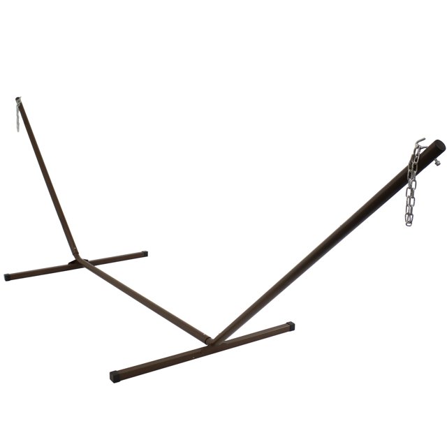 Sunnydaze 400 lb Powder-Coated Steel Hammock Stand - Bronze