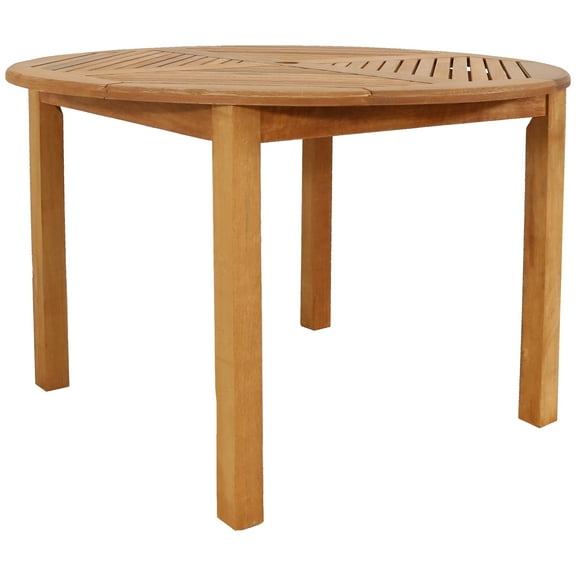 Sunnydaze 42.75" Meranti Outdoor Dining Table