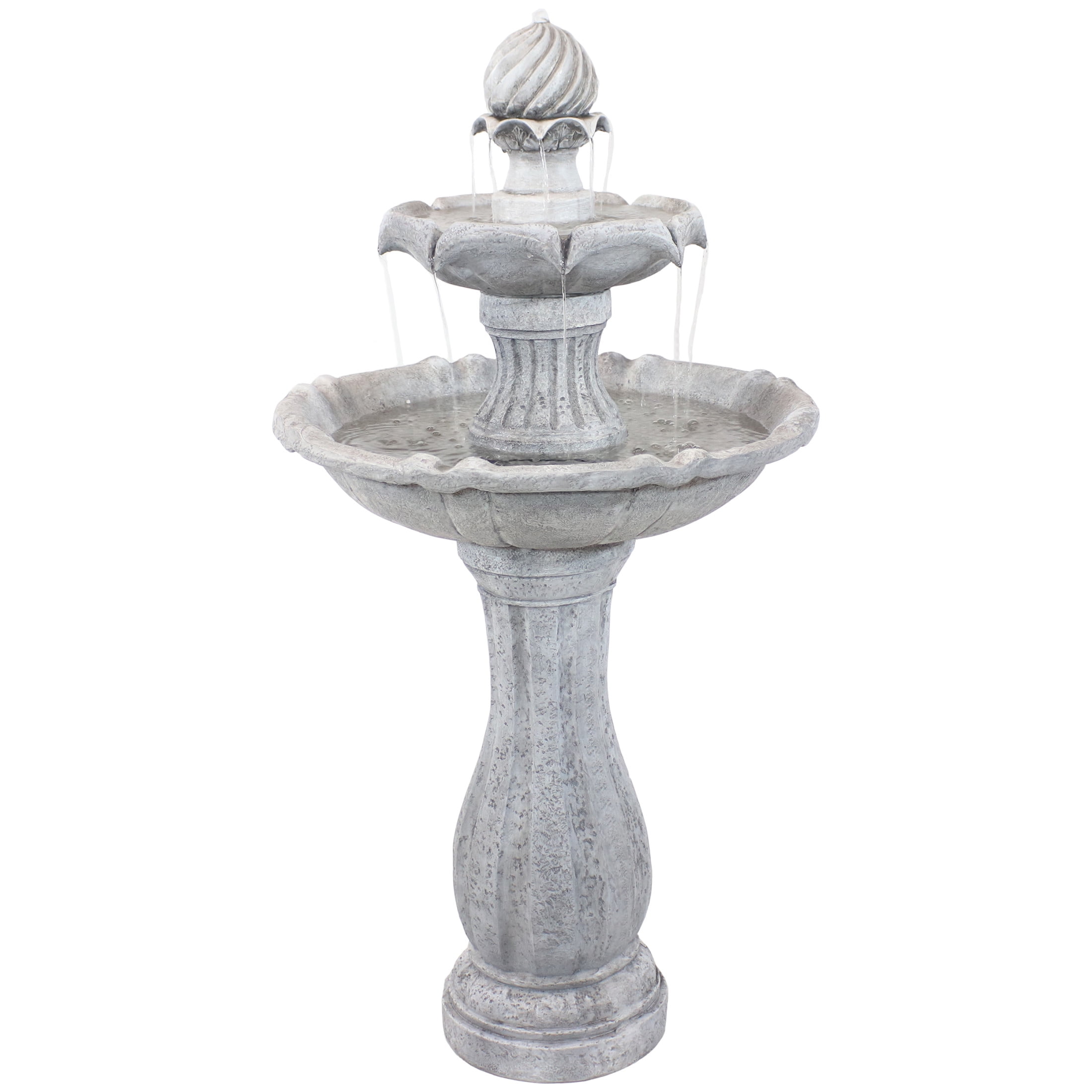 Sunnydaze Outdoor Water Fountain - Thumbnail 3