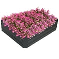 thumbnail image 1 of Sunnydaze 46.25" x 35.25" x 12.5" Rectangular Gray Galvanized Steel Raised Garden Bed, 1 of 13
