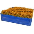 thumbnail image 1 of Sunnydaze 47" x 47" x 11.5" Square Blue Galvanized Steel Raised Garden Bed, 1 of 11
