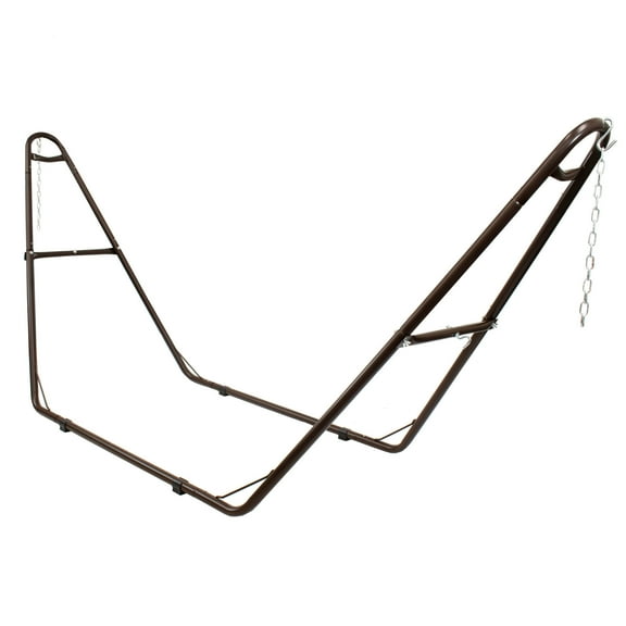 Sunnydaze 550 lb Powder-Coated Steel Universal Hammock Stand - Bronze
