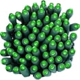 thumbnail image 1 of Sunnydaze 70-Count 5mm Wide Angle LED Outdoor String Lights - Green, 1 of 7