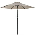 thumbnail image 1 of Sunnydaze 84" Beige Solid Octagon Market Umbrella, 1 of 13