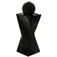 thumbnail image 1 of Sunnydaze Black Ball Solar Outdoor Water Fountain, 1 of 11