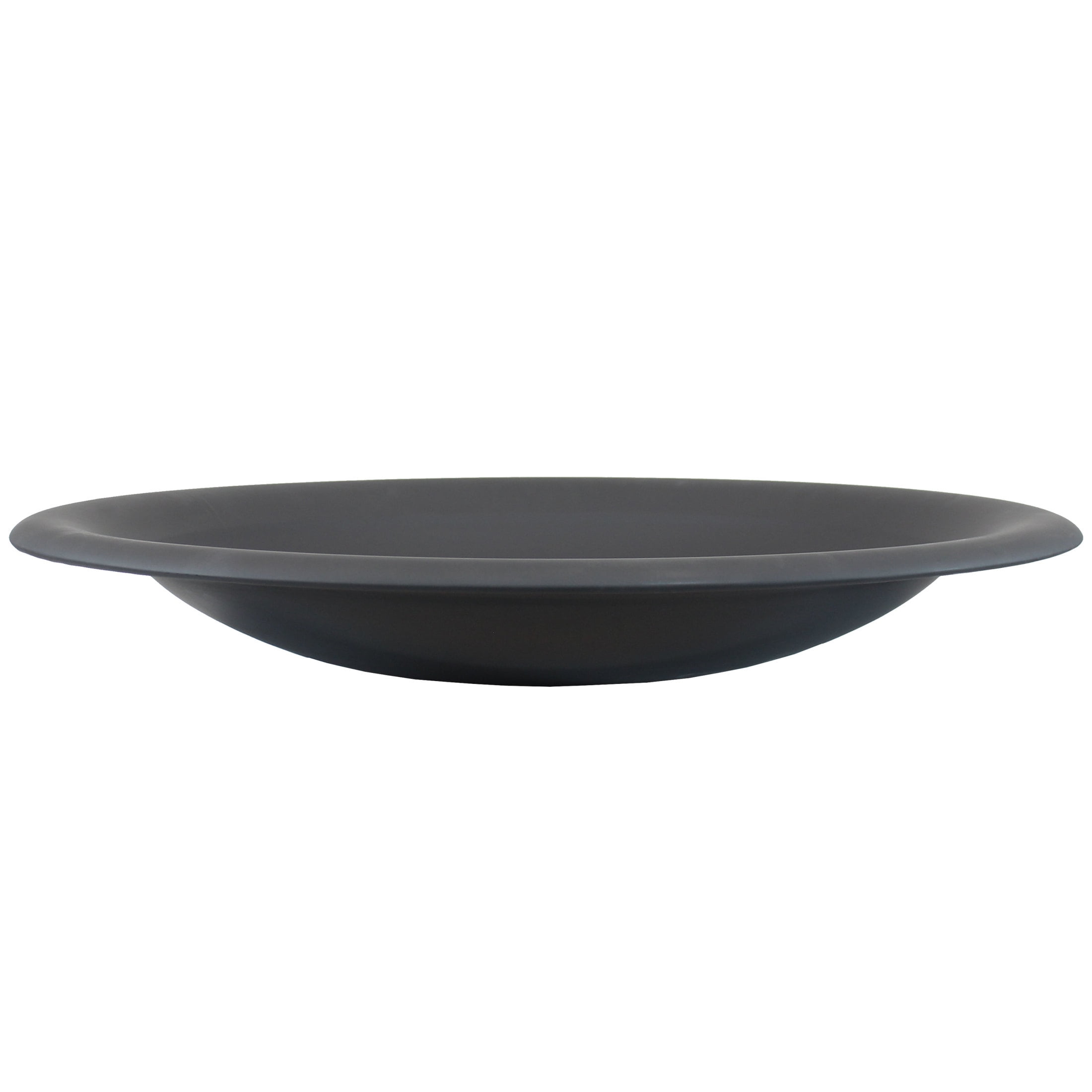32.75-Inch Black Steel Wood-Burning Fire Pit Bowl