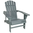 thumbnail image 1 of Sunnydaze Coastal Bliss Fir Adirondack Chair - Gray, 1 of 7