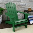 thumbnail image 1 of Sunnydaze Coastal Bliss Fir Adirondack Chair - Green, 1 of 7