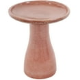 thumbnail image 1 of Sunnydaze Duo-Tone Freestanding Ceramic Outdoor Bird Bath, UV-Resistant Lava Finish, 1 of 11