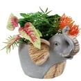 thumbnail image 1 of Sunnydaze Elsie the Elephant Indoor Planter Statue - 8.5", 1 of 12