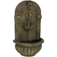 thumbnail image 1 of Sunnydaze Florence Polystone Outdoor Wall Fountain, Florentine Finish', 1 of 6