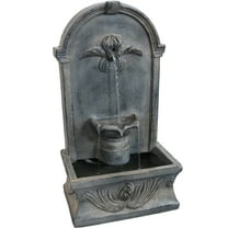 Sunnydaze French-Inspired Traditional Reinforced Concrete Outdoor Water Fountain
