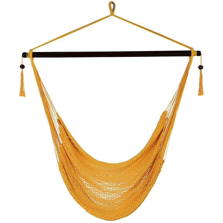 Sunnydaze hanging caribbean online xl hammock chair