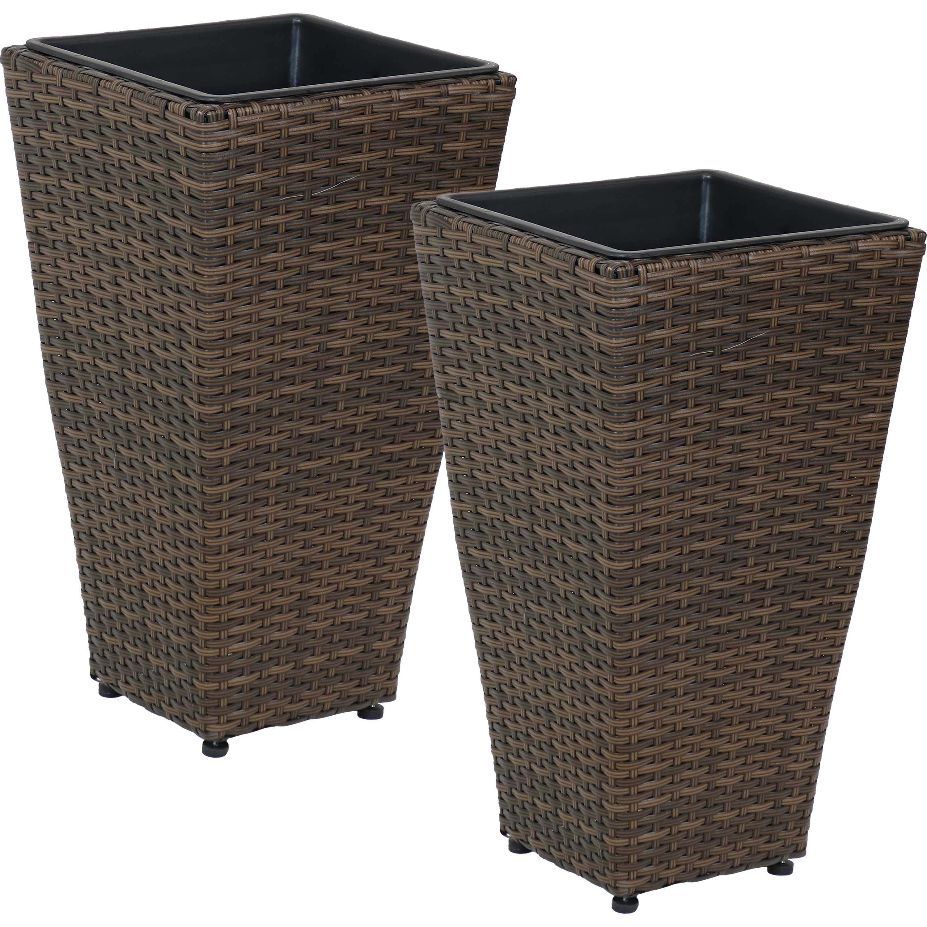 https://i5.walmartimages.com/seo/Sunnydaze-Modern-Decorative-Standing-Square-Polyrattan-Planter-Containers-20-Tall-Brown-2-Pack_e3cde10e-fa69-4291-b4b6-c5fa7ed90c97.05541d74b79c8b186a9f19271c9fc9ce.jpeg