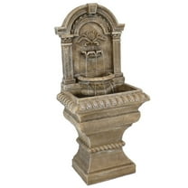 Sunnydaze Ornate Lavello Polyresin Outdoor Wall Water Fountain