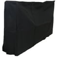 thumbnail image 1 of Sunnydaze 22" x 72" x 44.5" Black Solid Firewood Log Rack Cover, 1 of 9