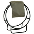 thumbnail image 1 of Sunnydaze Outdoor Modern Powder-Coated Steel Firewood Log Hoop Rack with PVC Cover, 1 of 10