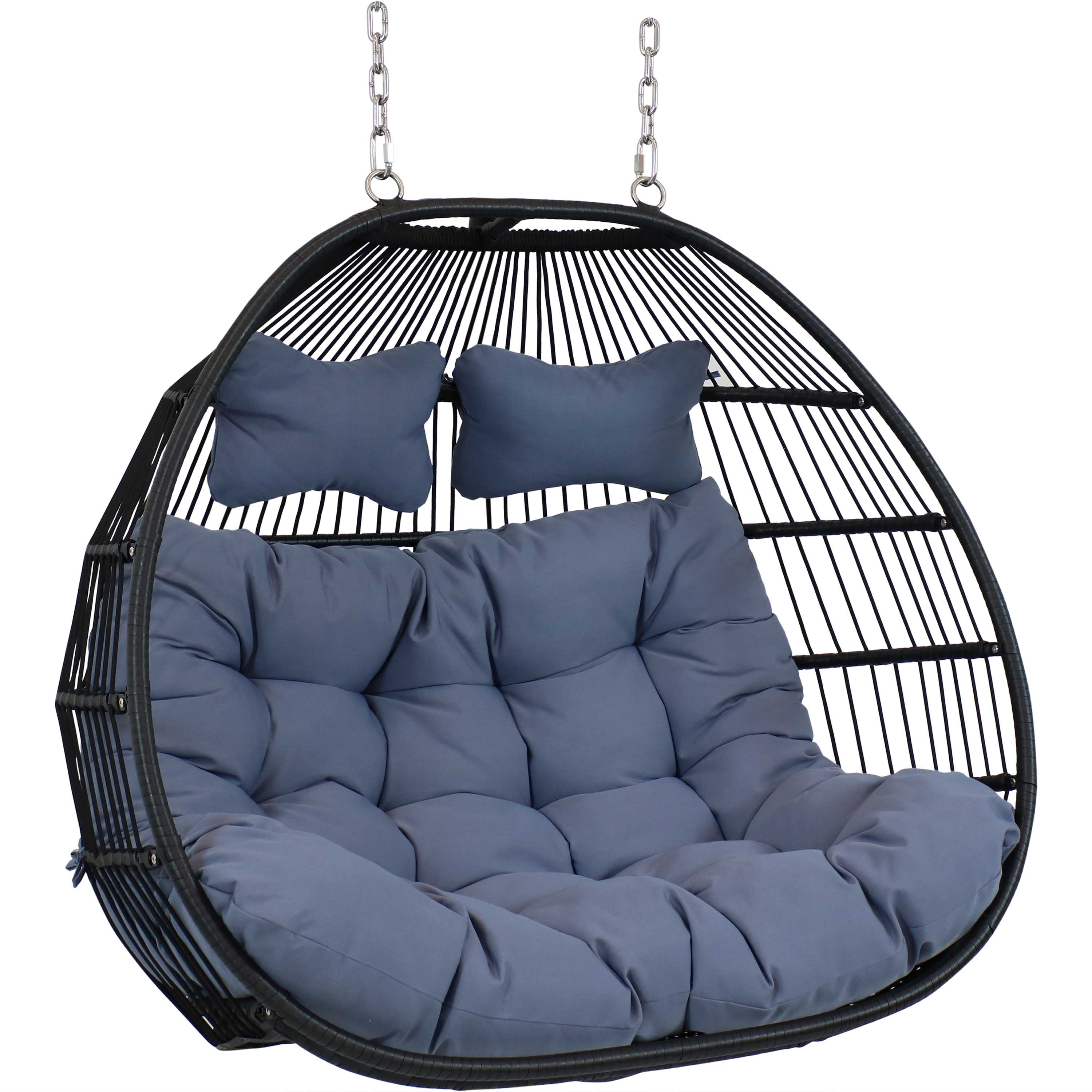 Loveseat hanging chair hot sale