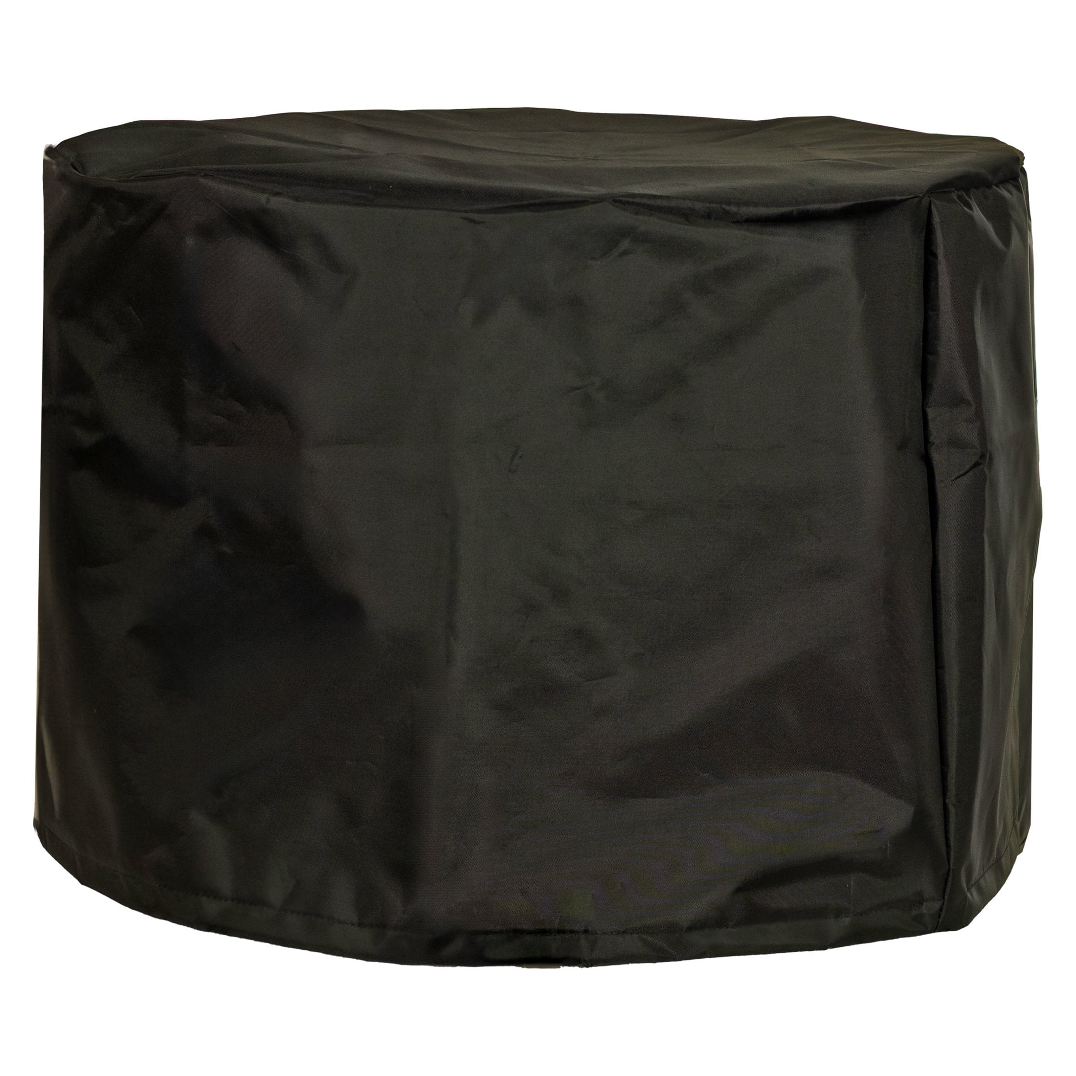 Black 22.5" Round Oxford Cloth Fire Pit Cover with PVC Liner