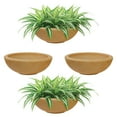 thumbnail image 1 of Sunnydaze Percival 20.75" x 20.75" x 11.5" Round Sand Polyresin Outdoor Planter Pot 4-Count, 1 of 16