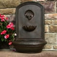 thumbnail image 1 of Sunnydaze Seaside Electric Wall Fountain, 27 Inch Tall - Multiple Options Available, 1 of 4