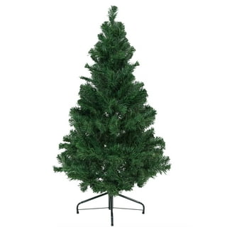 Jacenvly Christmas Trees On Sale And Clearance Premium Snow Flocked Hinged  Artificial Mini Fake Spruce Full Tree For Home Office Party Decoration Home