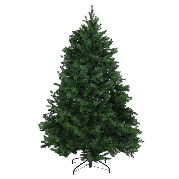 Sunnydaze Unlit Majestic Pine Artificial Christmas Tree 6 ft, Green