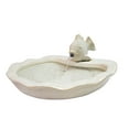 thumbnail image 1 of Sunnydaze White Fish Glazed Ceramic Outdoor Water Fountain, 1 of 19