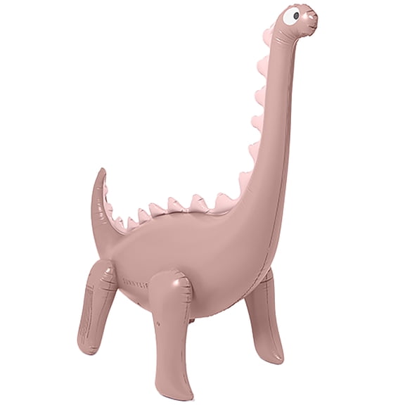 Sunnylife: Inflatable Giant Sprinkler - Pink Dinosaur - 78" Tall Into The Wild Dino, Head Sprays Water, Backyard Outdoor Play, Hose Adapter, Kids 3+