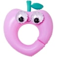 thumbnail image 1 of Sunnylife: Kids Tube Pool Ring - Poppy the Peach - Pink Inflatable Fruit-Shaped Character Float, 3D Eyes, Pool & Water Play, Split Ring Entry, Kids 3+, 1 of 7