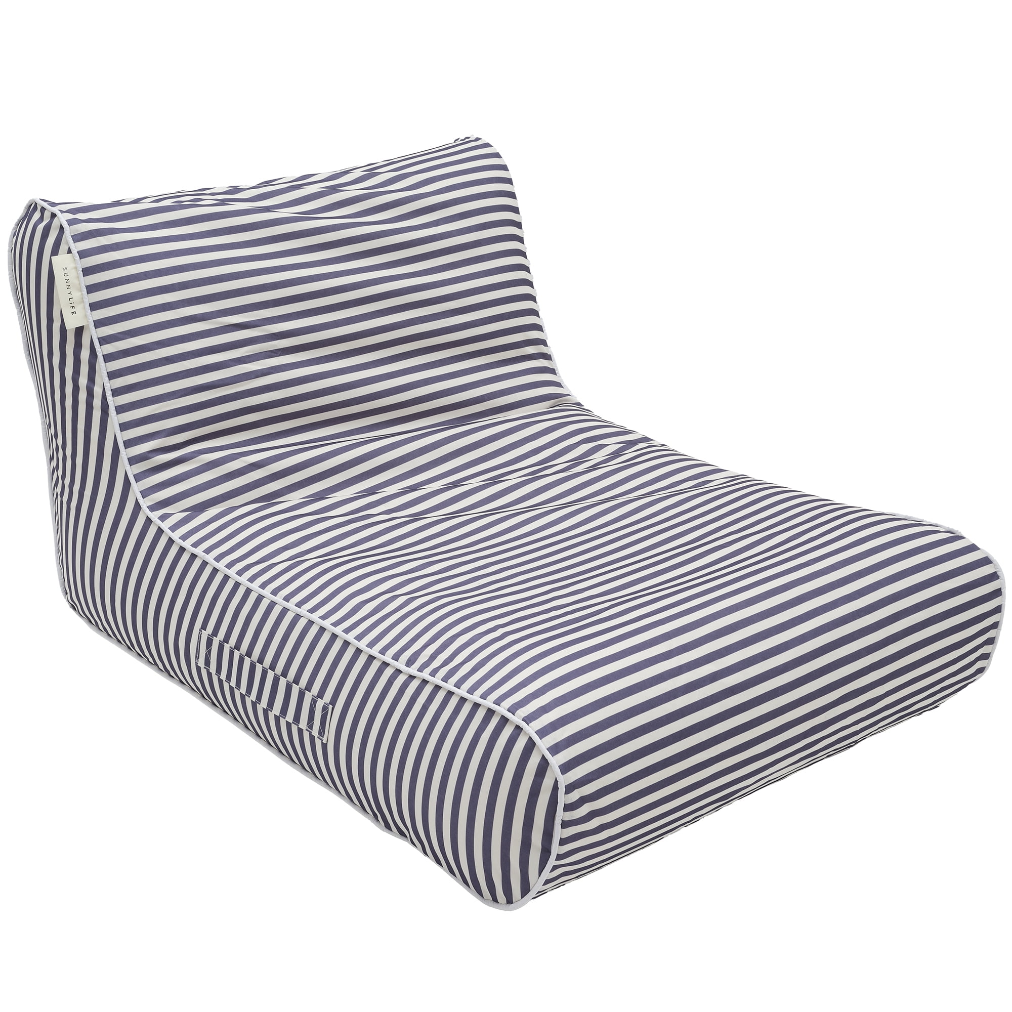 Simple Inflatable Outdoor Seating Sunnylife: Luxe Floating Chair - Marine Navy Stripe - Inflatable ...