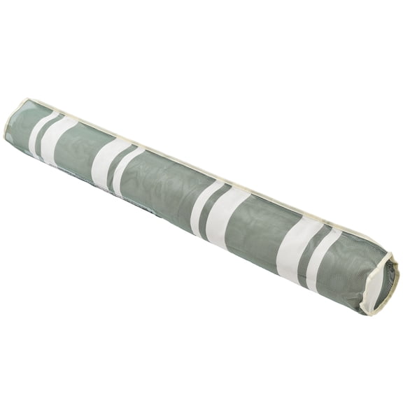 Sunnylife: Mesh Pool Noodle - Seagrass Eucalyptus - 54" Green Inflatable Lounging Float, Removable Bolster Insert, Water Play, 175lb Cap, Teens-Adults