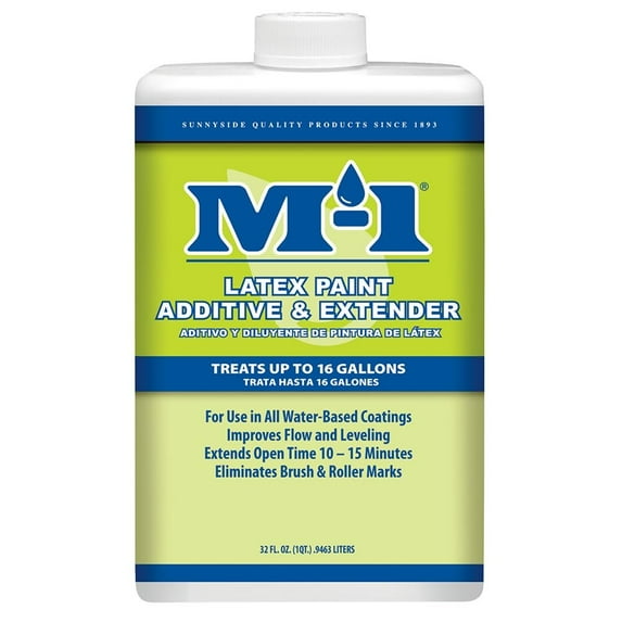Sunnyside 70332M M-1 Latex Paint Additive & Extender, 1 Quart
