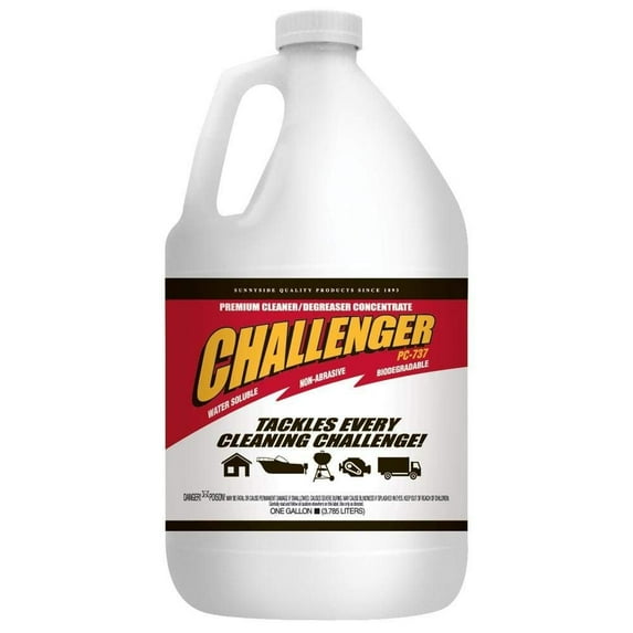 Sunnyside 737G1 Challenger Cleaner Degreaser Concentrate, Gallon