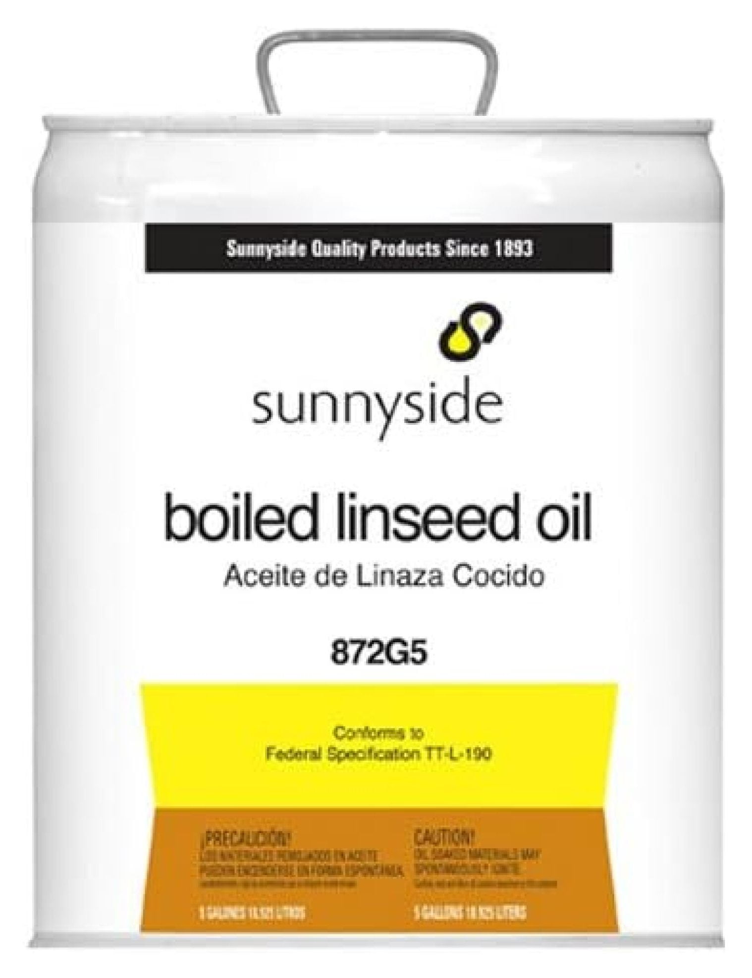 Sunnyside Corporation 87216 Aceite De Linaza Hervido