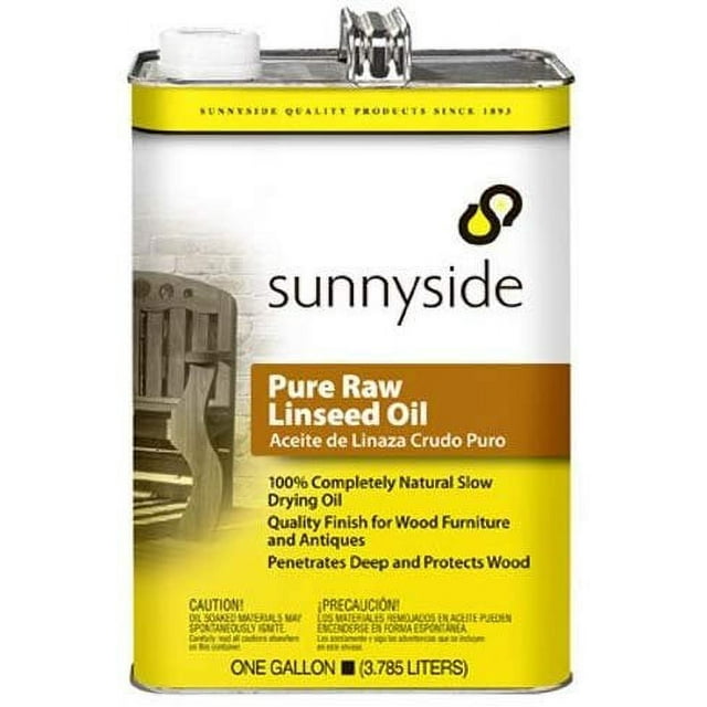 Sunnyside Corporation 873G1 Pure Raw Linseed Oil, Gallon