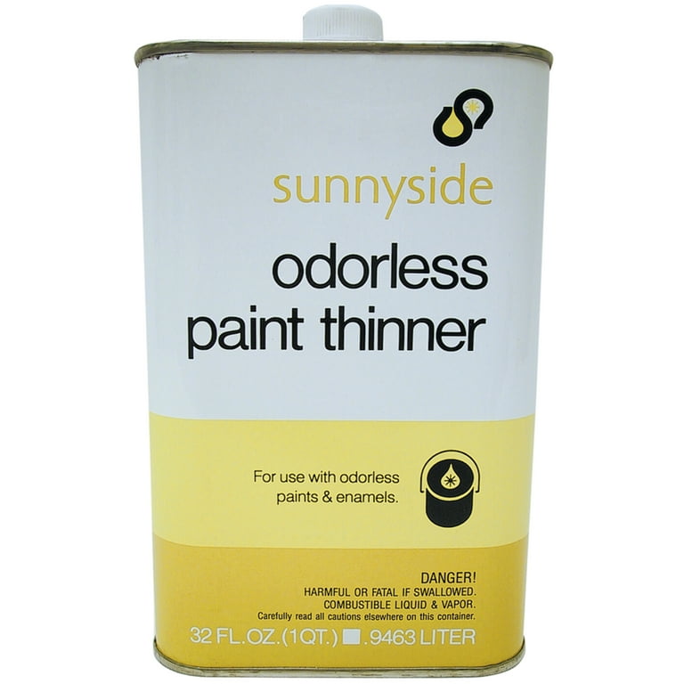 Sunnyside Paint Thinner - Powerful High Solvency Power - Thins Oil